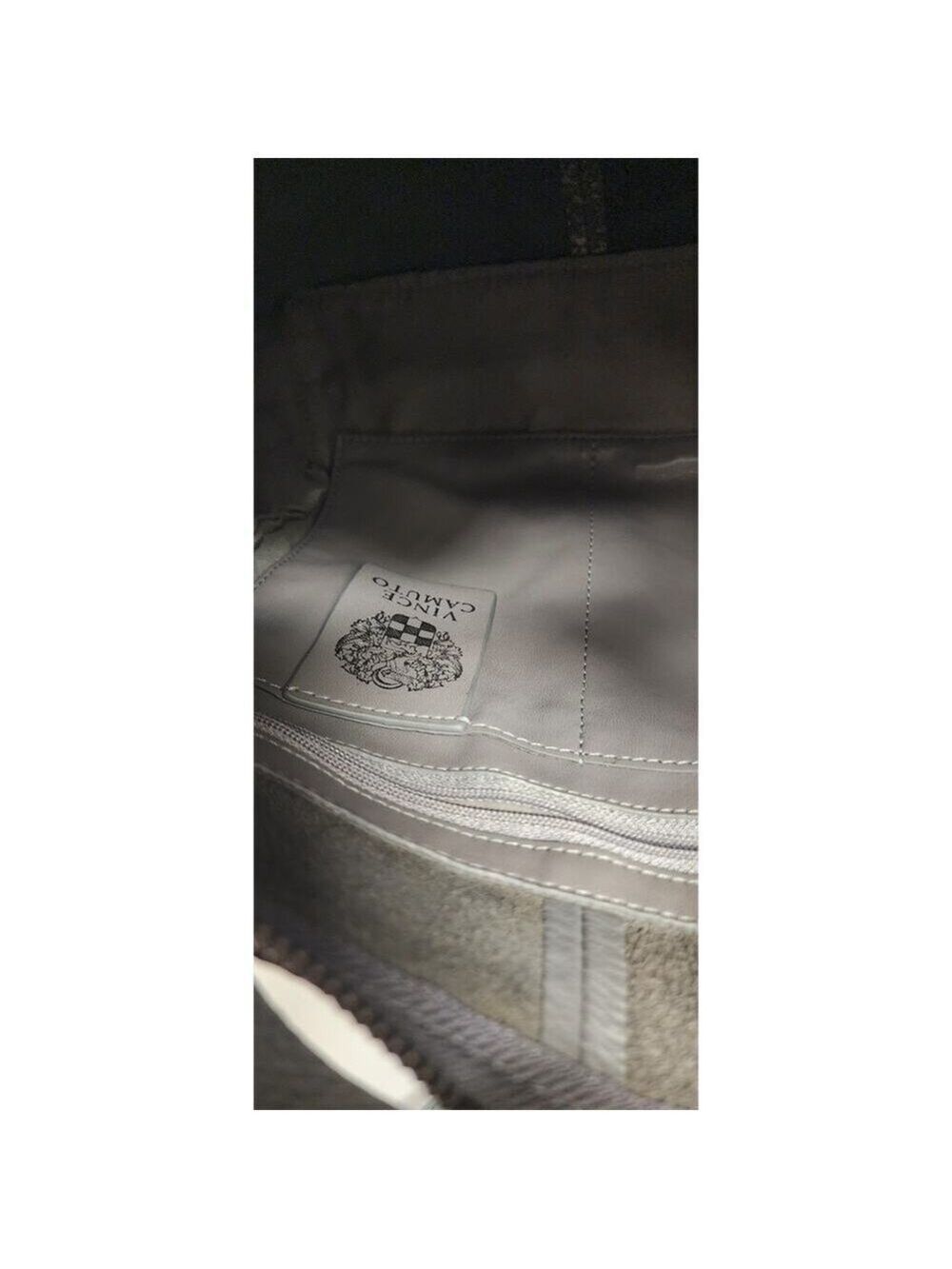 VINCE CAMUTO Alora Leather Crossbody Bag Gray MSRP$248 - Picture 15 of 16